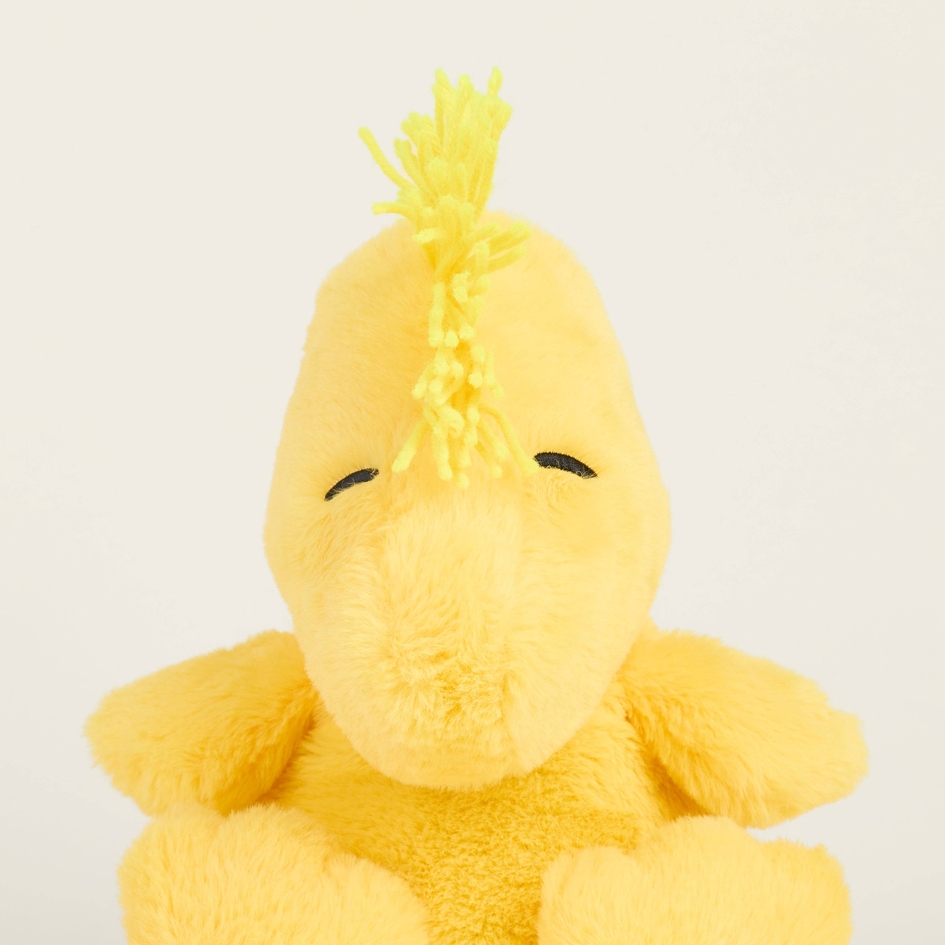 Peanuts Woodstock heatable plush warmie stuffed toy