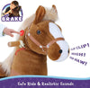PonyCycle Ride On Toy Horse - Brown Pony, Ux424