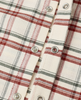 Rylee + Cru Baby Boy Collared Flannel Romper - Holiday Plaid Red/Green, Snap Button