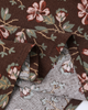 Rylee + Cru Mini Girls Della Dress, Winter Floral Brown Autumn
