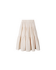Rylee + Cru Mini Girls Tiered Midi Skirt - Petal Gingham
