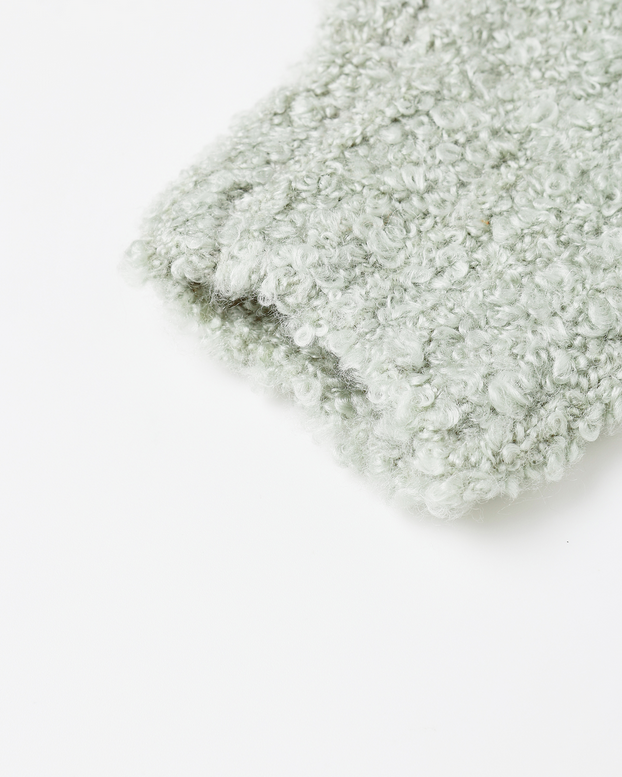 Rylee + Cru UNISEX Boucle Knit Sweater - Pistachio Green Ultra Soft