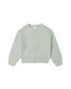 Rylee + Cru UNISEX Boucle Knit Sweater - Pistachio Green