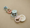 Silicone 7 PC Stacking Teether Toy Set