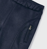Shimmer Slim Fit Riding Pants - Navy - Close Up
