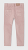 Shimmer Corduroy Pants - Nude Pink - Back