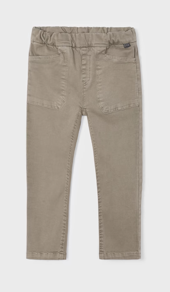 Jogger Top Casual Pants - Truffle Tan - Front
