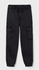 Mayoral Tween/Teen Boys Jogger Bottom Relaxed Cargo Pants - Black - Front