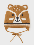 Mayoral UNISEX Toddler Knit Beanie w/Ears - Fox - Front