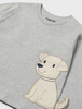 2043 Baby & Toddler Puppy T-Shirt - Ash Grey