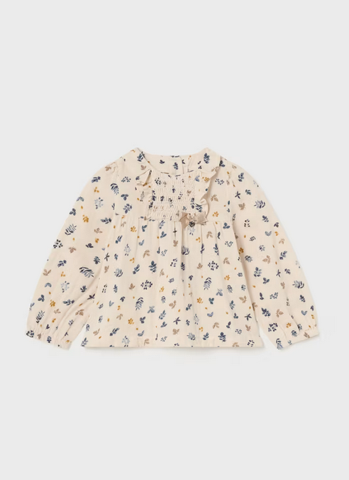 2195 Baby & Toddler Gauze Blouse - Chickpea