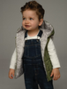 2637 Baby & Toddler Soft Denim Overalls - Dark