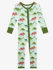 Posh Peanut Bamboo Convertible Zippered Onepiece Romper - Buddy Dinosaur