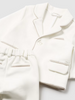 2893 Infant Boys Jacket and Pant Suit - Ivory