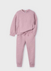 4891 Mini Girls Padded Tracksuit Flower - Rose