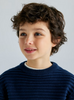 7392 Mayoral Tween/Teen Boys Jaquard Jumper - Navy