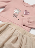 2712 Baby & Toddler Girls Tutu and Leggings Set - Blush