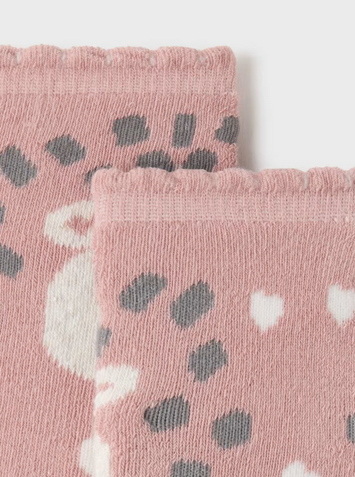 10761 Baby & Toddler Hedgehog Socks - Blush