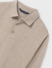 7103 Mayoral Tween/Teen Boys Knit Polo - Sand