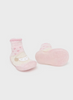 9781 Baby & Toddler Bear Sock Shoes - Baby Rose