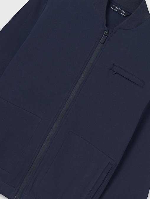 6488 Tween/Teen Boys Dressy Zip Up - Navy