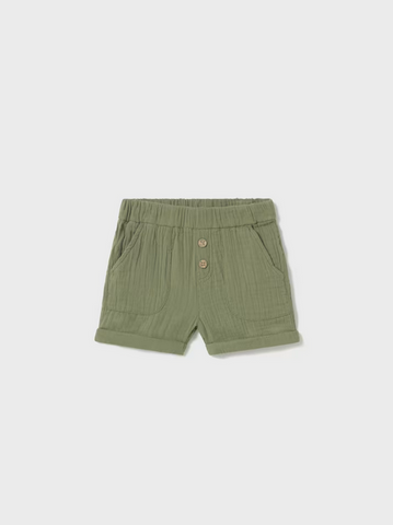 1241 Baby & Toddler Wide Leg Shorts - Sage