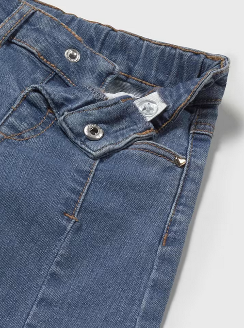 1572 Baby & Toddler Flared Front Seam Jeans - Medium Wash