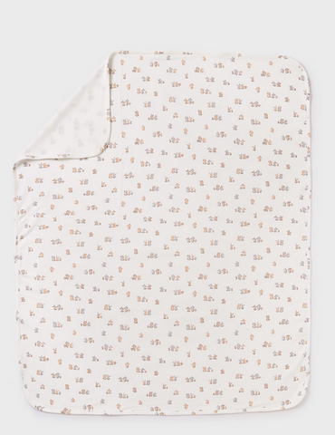 9859 Infant Viscose Blanket - Pottery, UNISEX Baby Bunnies