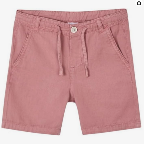 202 Mini Boys Twill Chino Shorts - Guava