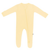 Kyte Bamboo UNISEX Zippered Footie - Lilikoy Yellow