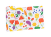 Angel Dear Bamboo Swaddle Blanket - UNISEX Eat the Rainbow Veggies & Fruits