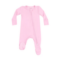 Angel Dear Bamboo 2 Way Zippered Footie - Nosegay Pink