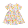 Angel Dear Bamboo S/S Twirl Dress - Amelia Bright Floral