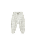 Rylee + Cru UNISEX Knit Gable Lounge Pant - Oatmeal Speckle