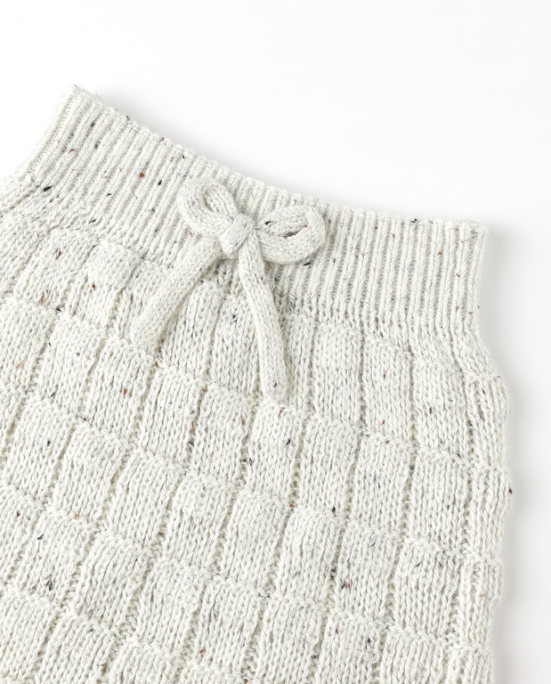 Rylee + Cru UNISEX Knit Gable Lounge Pant - Oatmeal Speckle