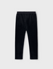 712 Mini Girls Super Soft Velvet Leggings - Black