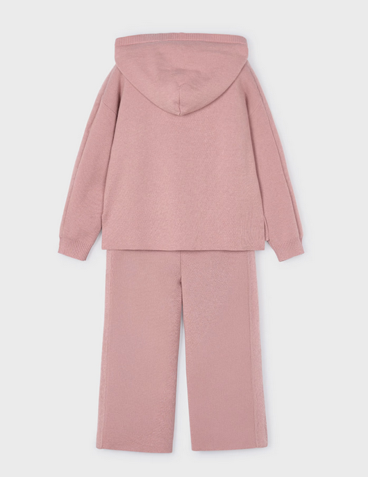 4580_Mini_Girls_Knit_Plush_Detail_Hoodie_Wide_Leg_Lounge_Set_-_Makeup_Blush_Pink