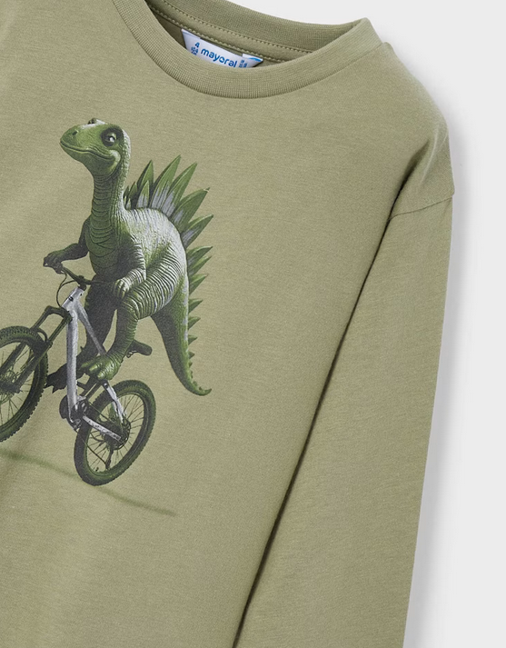 Screenshot2025-09-15at12-14-4087 Mini Boys Eco-Sustainable Cotton L/S Graphic T-Shirt - Pistachio Green Dinosaur