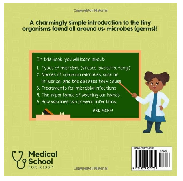 Children's Book: Infectious Diseases for Kids, 2-12Y, Paperback