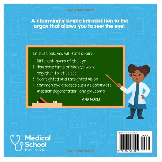 Children's Book: Opthalmology for Kids, 2-12Y, Paperback