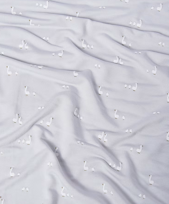 9052 Infant Bamboo Viscose Blanket - Grey Goose Family, Gender Neutral/Unisex