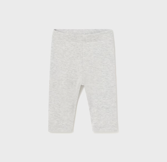 Sustainable Cotton 2 Pr Legging Set - Grey
