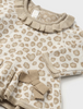 3PC Knit Set, Cheetah-print/Hazelnut - Close-up Sweater