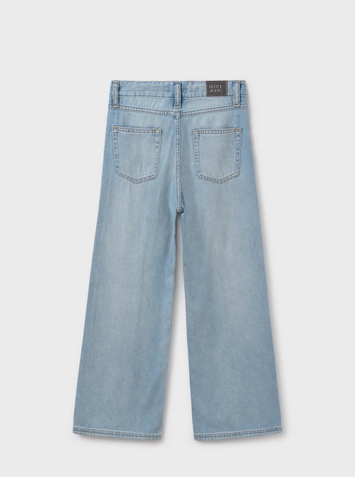 6538 Mayoral Tween/Teen Girls Denim Wide Leg Pants - Light