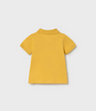 1102 Mayoral Baby Boy Eco-Cotton S/S Polo -Savannah Yellow