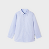 Mayoral Button-Up Dress Shirt - Light Blue - Front