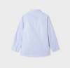 Mayoral Button-Up Dress Shirt - Light Blue - Back