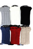 Soft Ruffled Top Knit Leg Warmers, O/S Kids to Adult&nbsp;