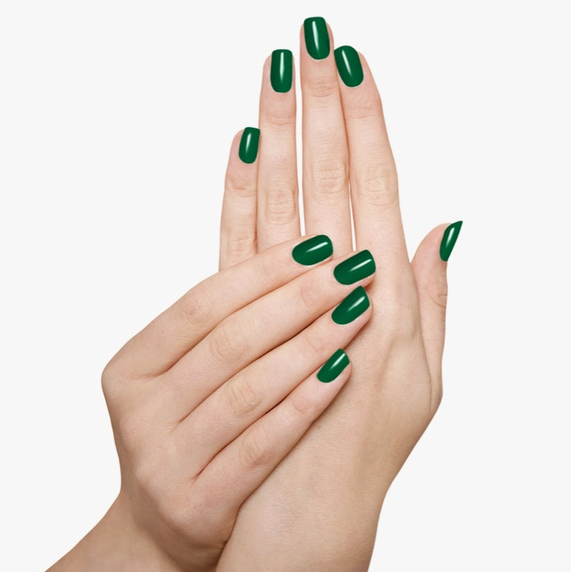 How to make Mehndi green nail polish at home || Homemade green nail paint  || - YouTube