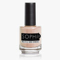 Sophi Vegan Non-Toxic Nail Polish - French Latte Neutral Creamy Pink Sheer